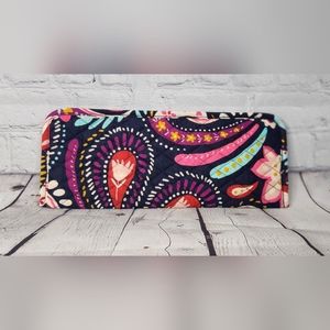 Vera Bradley Painted Paisley Flat Iron Curling Iron Straightener Holder Bag
